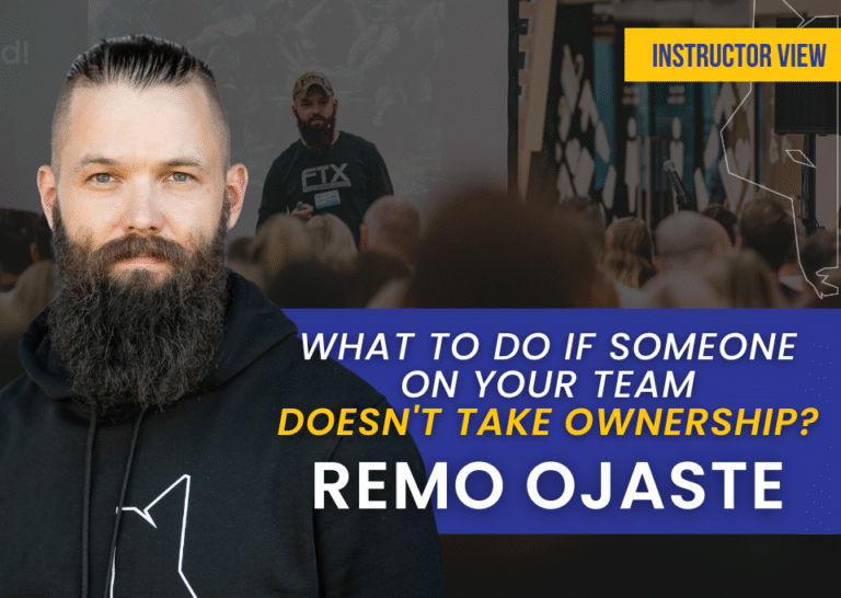 Headline for Instructor View blogpost by Remo Ojaste from Combat Ready